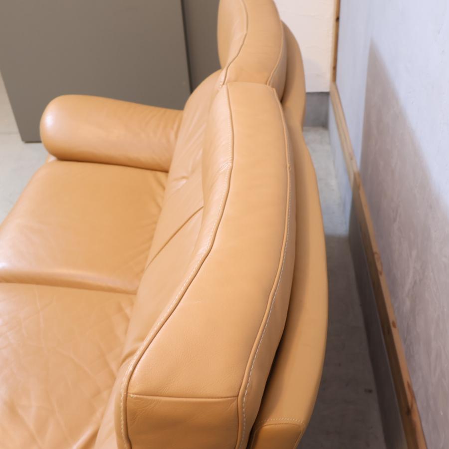 karimoku カリモク家具 ZW73 本革 2人掛けソファー 2シーター