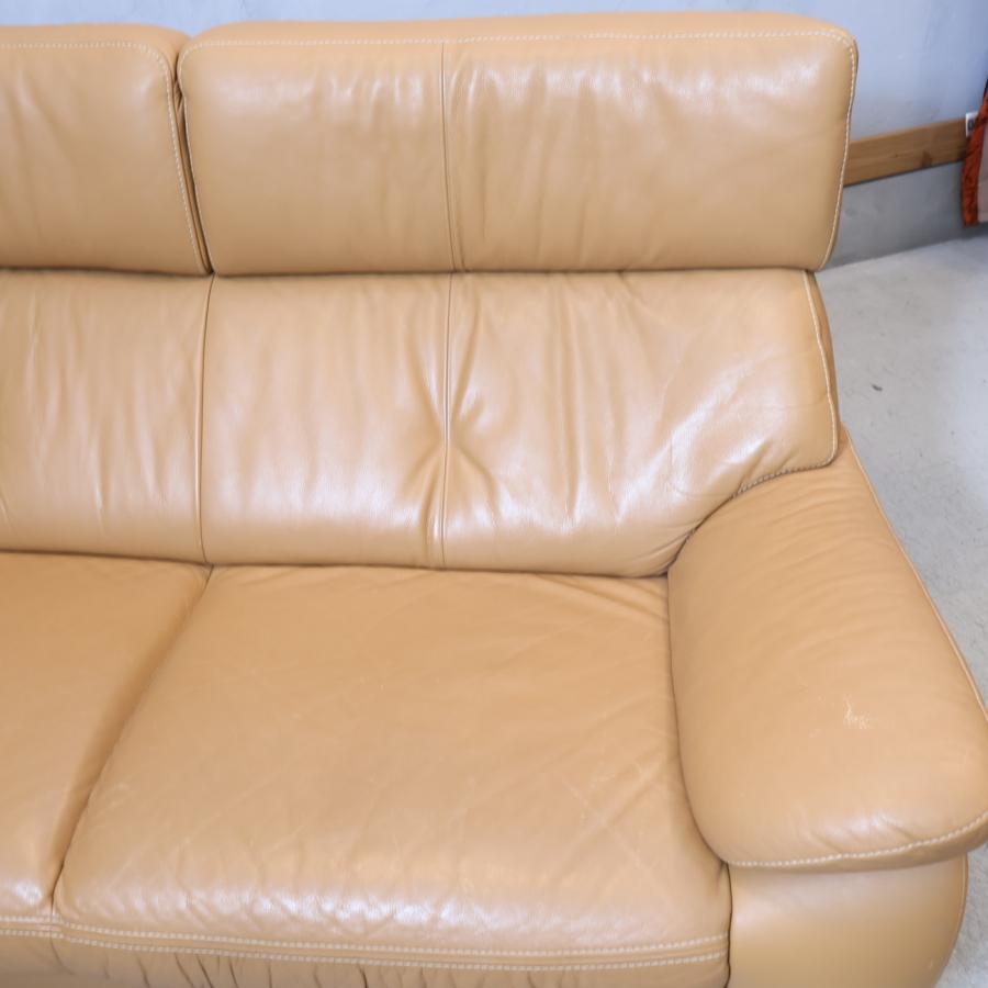 karimoku カリモク家具 ZW73 本革 2人掛けソファー 2シーター
