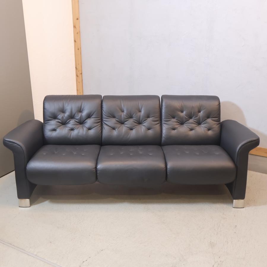 EKORNES エコーネス メトロポリタン 本革 3人掛けソファ レザー 