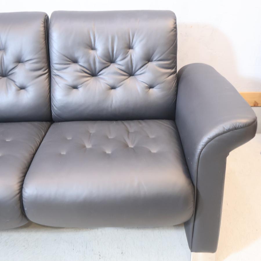 EKORNES エコーネス メトロポリタン 本革 3人掛けソファ レザー