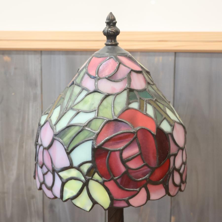 ステンドグラスランプ テーブルライト アンティーク調 レトロ 卓上