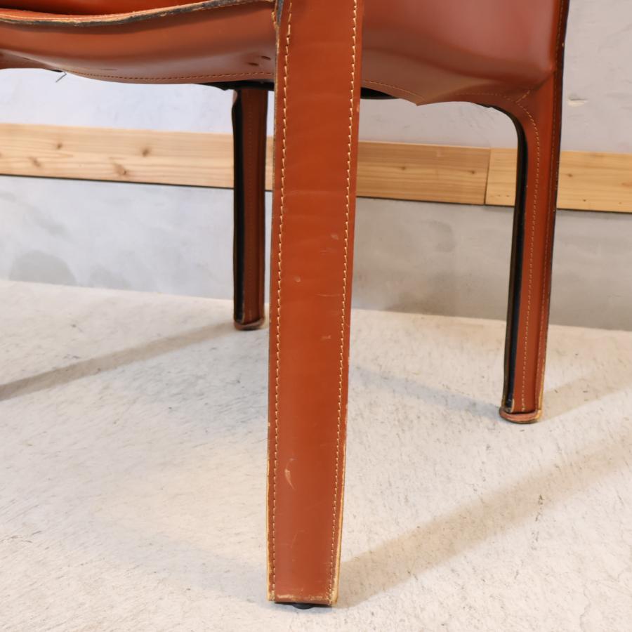 Cassina カッシーナ 413 CAB キャブ アームェア レザー 本革
