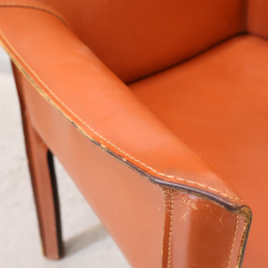 Cassina カッシーナ 413 CAB キャブ アームェア レザー 本革