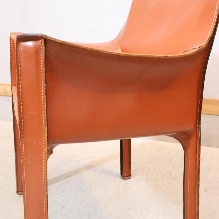 Cassina カッシーナ 413 CAB キャブ アームェア レザー 本革