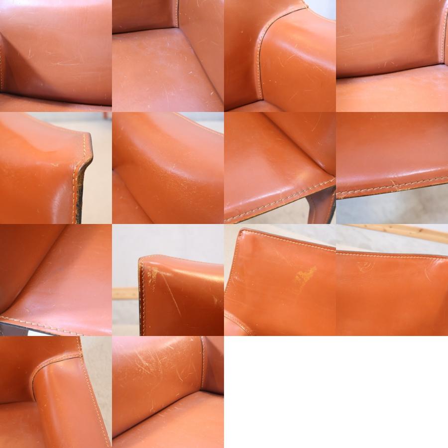 Cassina カッシーナ 413 CAB キャブ アームェア レザー 本革