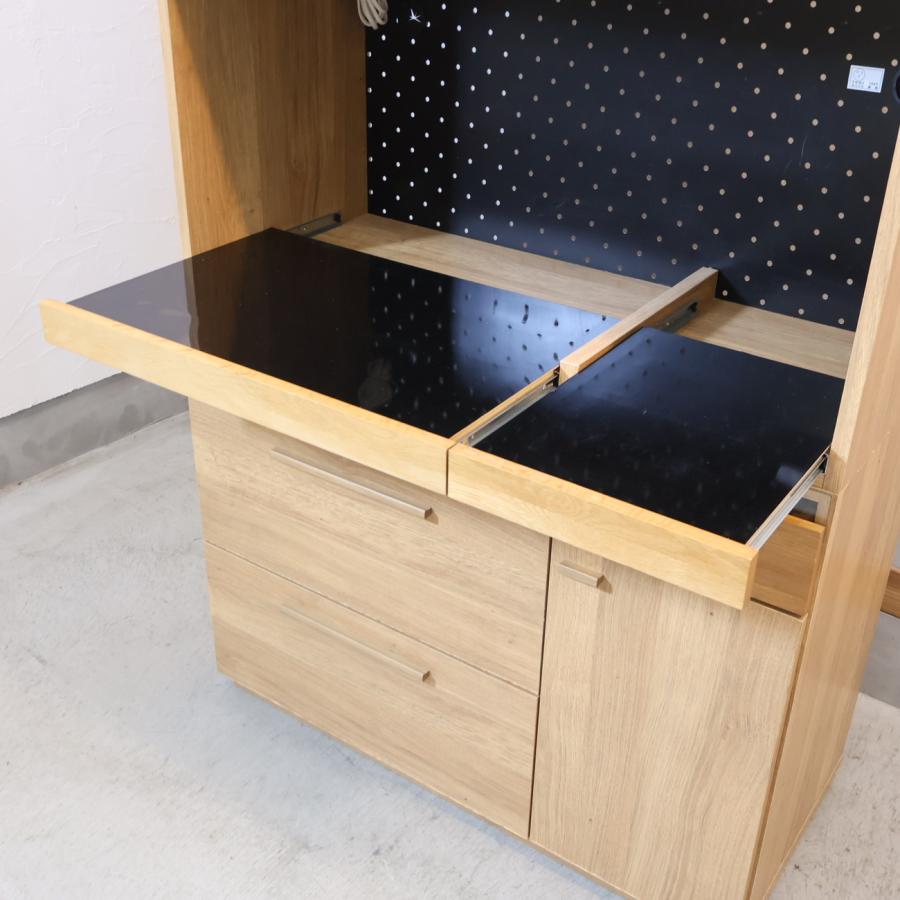 tohma 東馬 HAUTA ハウタ 食器棚 ホワイトオーク材 キッチンボード