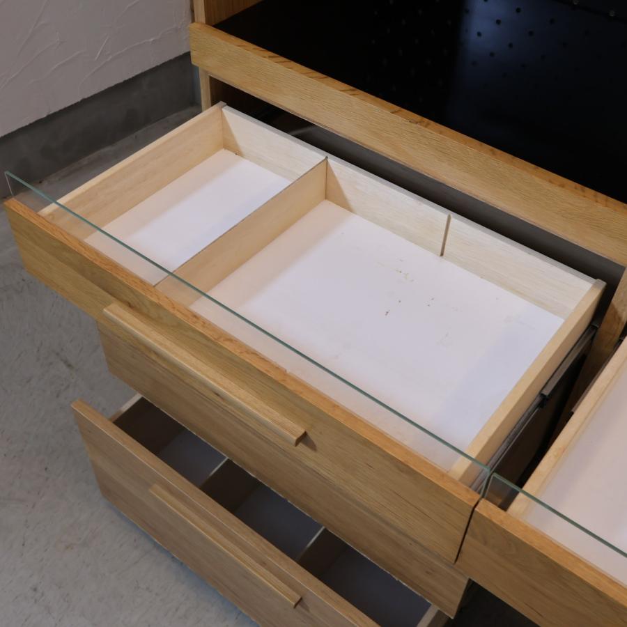 tohma 東馬 HAUTA 食器棚 ホワイトオーク材 キッチンボードレンジ台