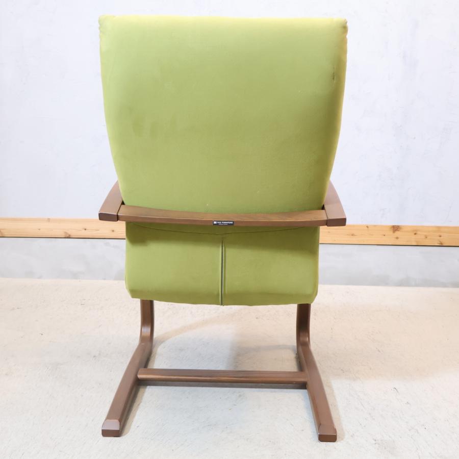 FUJI FURNITURE 冨士ファニチア リクライニングソファ 曲木 シングル