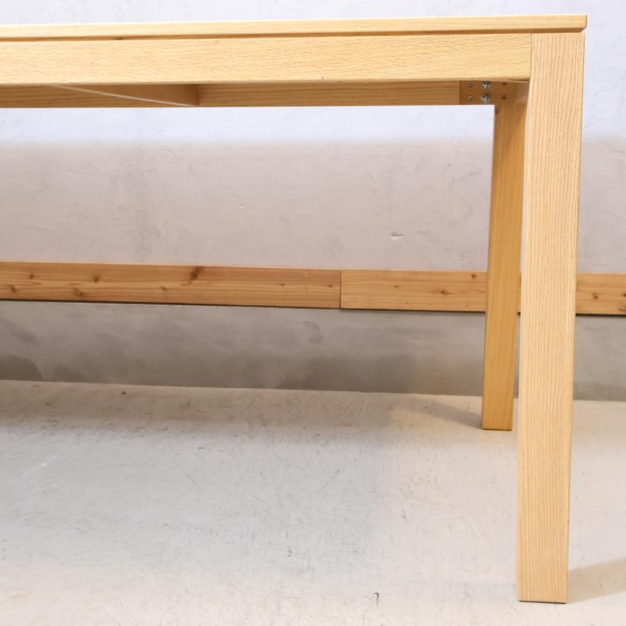 KASHIWA 柏木工 ELES オーク無垢材 ダイニングテーブル 飛騨家具 モデルルーム展示品◇飛騨の家具メーカーKASHIWA(柏木工)のELES(エレス