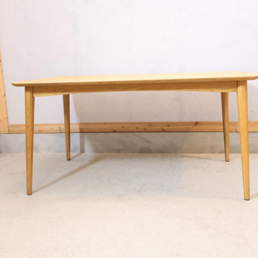 IDC OTSUKA 大塚家具 シネマ オーク無垢材 ダイニングテーブル 150