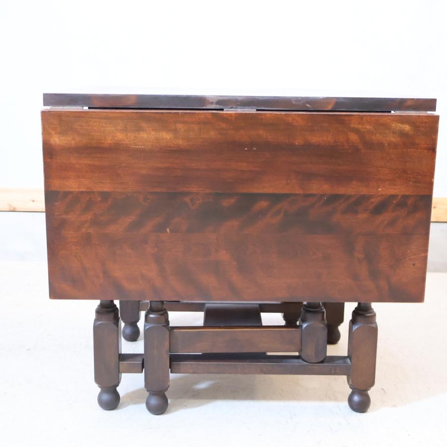 松本民芸家具 M型バタフライ卓 ミズメザクラ無垢材 ダイニング