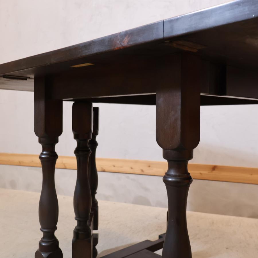 松本民芸家具 M型バタフライ卓 ミズメザクラ無垢材 ダイニング