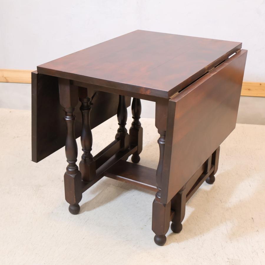 松本民芸家具 M型バタフライ卓 ミズメザクラ無垢材 ダイニング