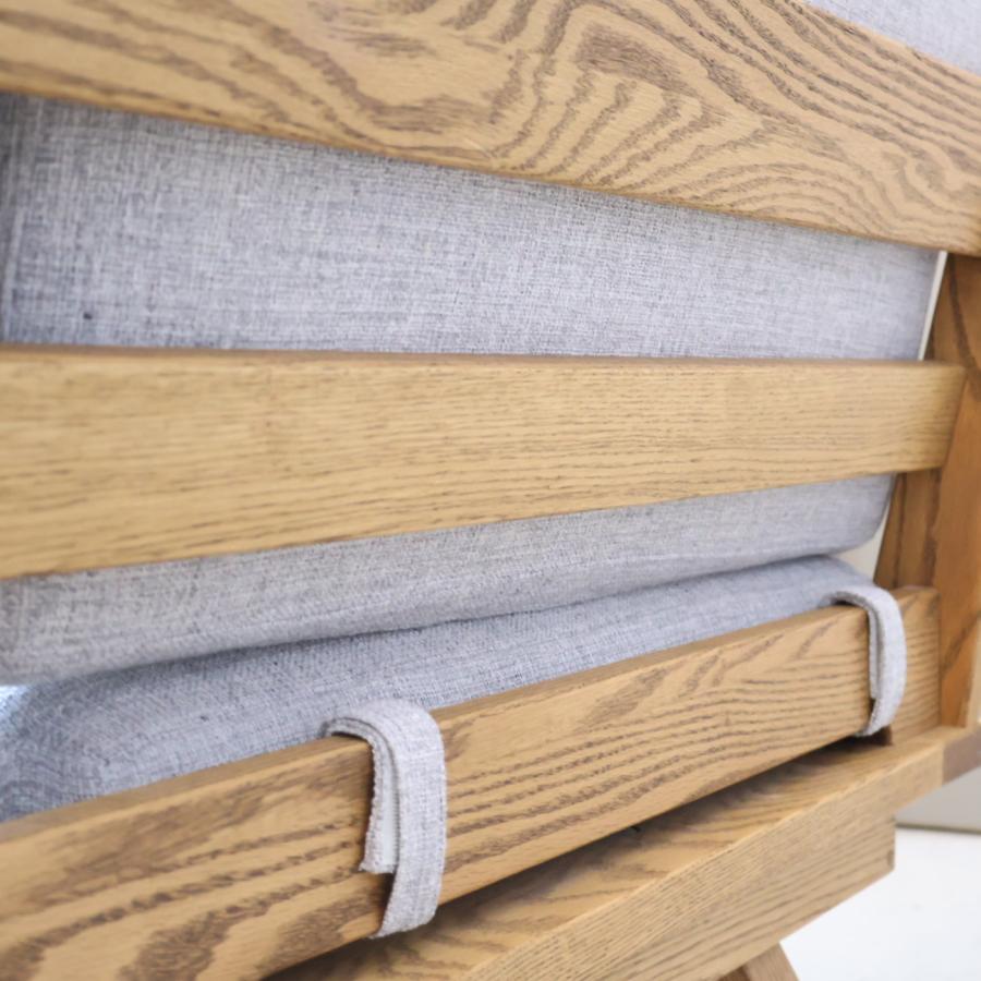 MOMO natural モモナチュラル NORD SOFA オーク材 ダイニングソファ