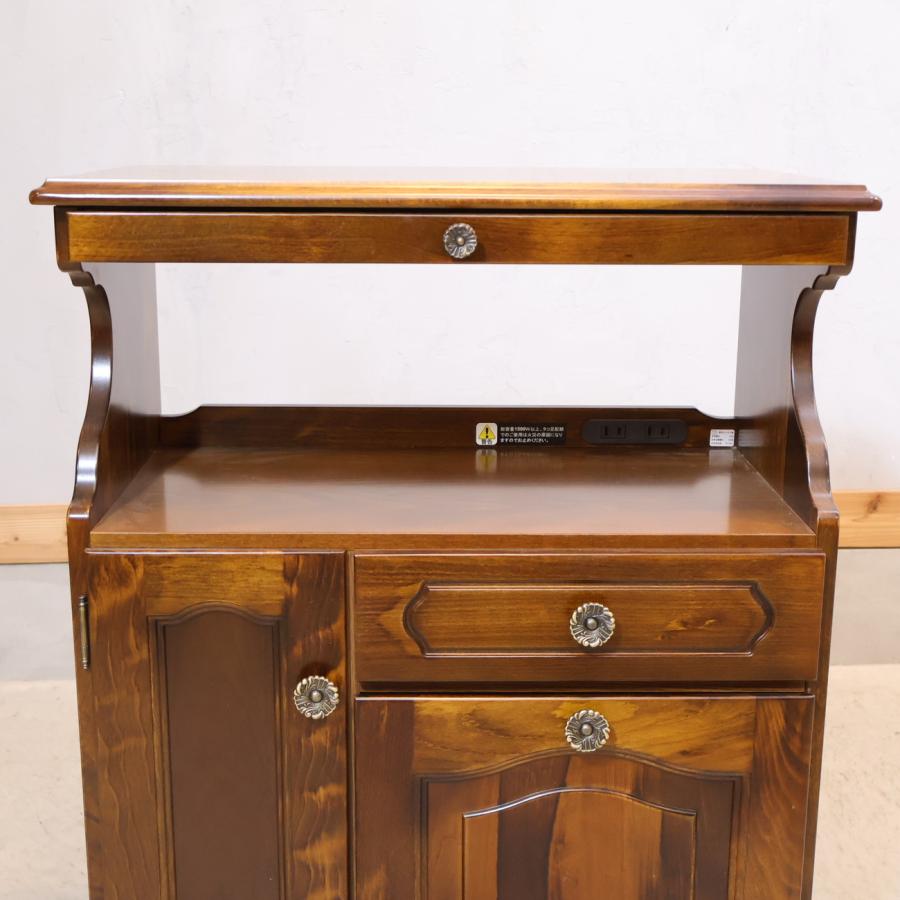 karimoku カリモク コロニアル 電話台　FAX台　サイドチェスト　木製 Karimoku カリモク COLONIAL コロニアル 電話台 サイドチェスト