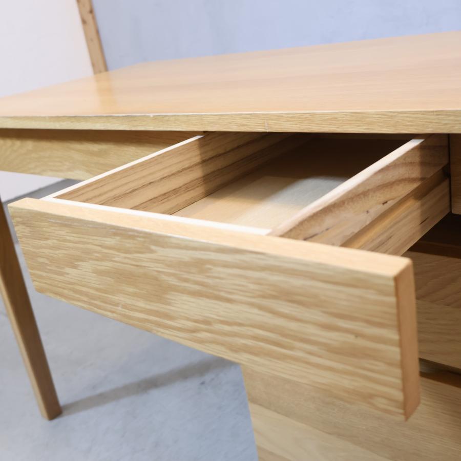 MUJI 無印良品 オーク材 パーソナルデスク&ワゴン シンプル