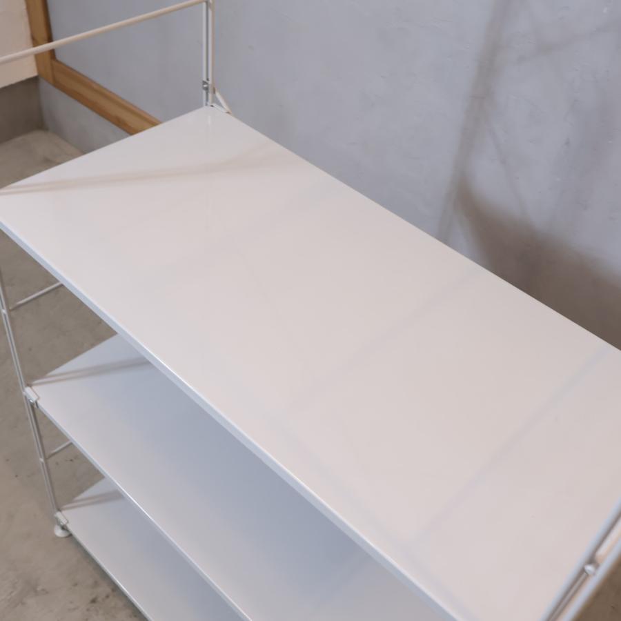 無印良品 MUJI スチールユニットシェルフ ワードローブバー付