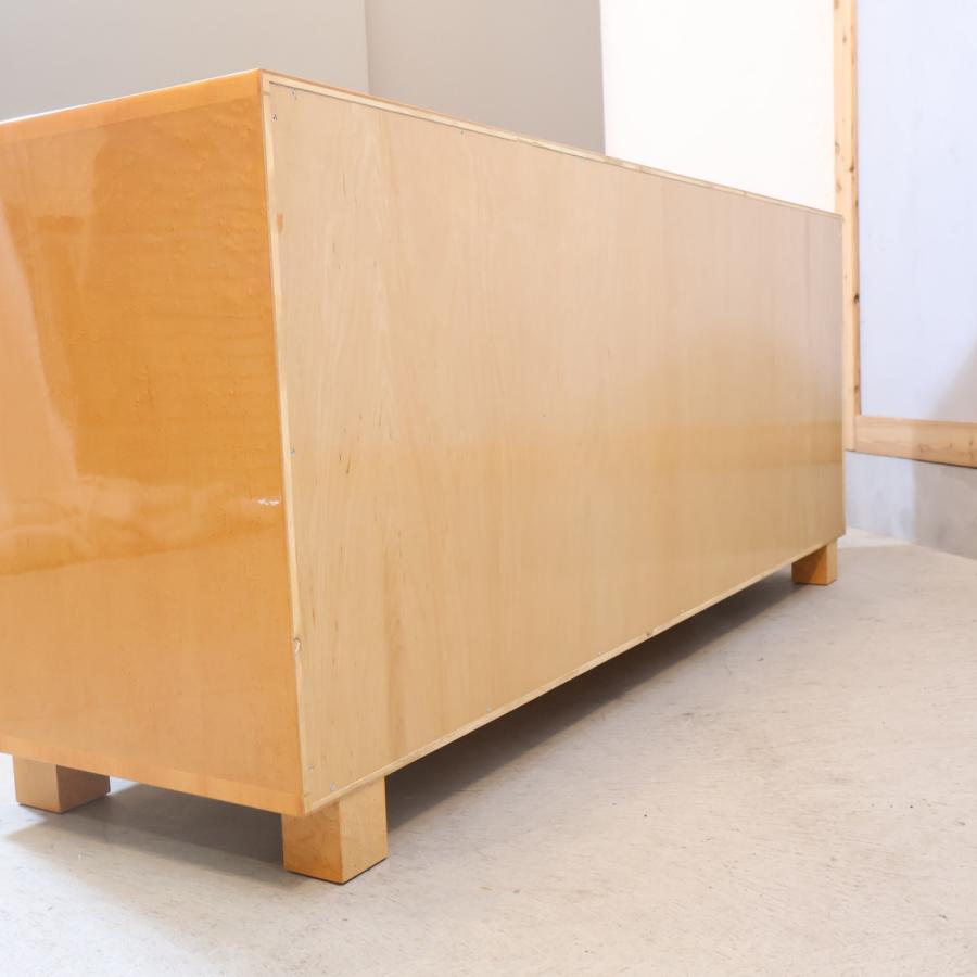 美品 IDC大塚家具 バーズアイメープル スプレンダー サイドボード o316560012.1-300x225.gif