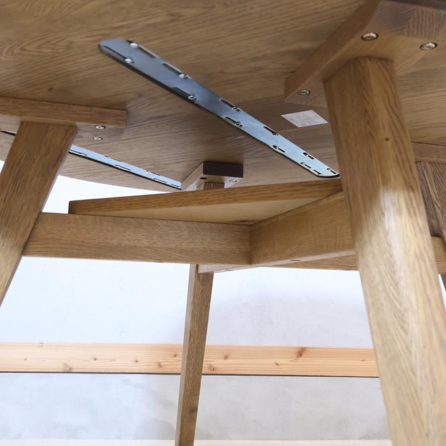 unico ウニコ ADDAY アディ オーク材 ダイニングテーブル 円形