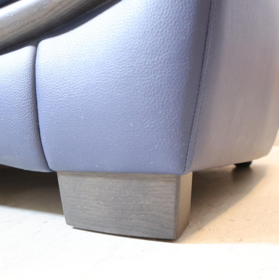 karimoku カリモク ゼータ 本革 3人掛けソファ レザー トリプルソファ