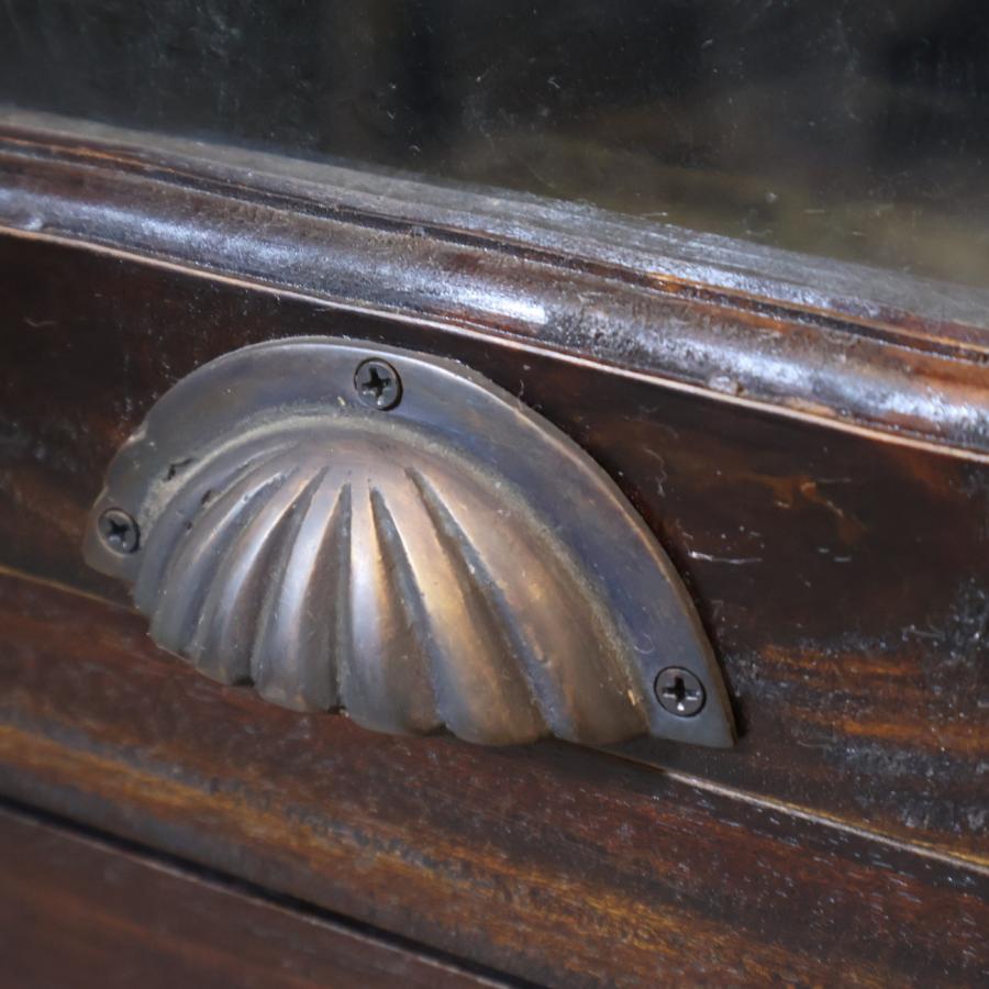 B-COMPANY ビーカンパニー 古木無垢材 4段チェスト マホガニー材