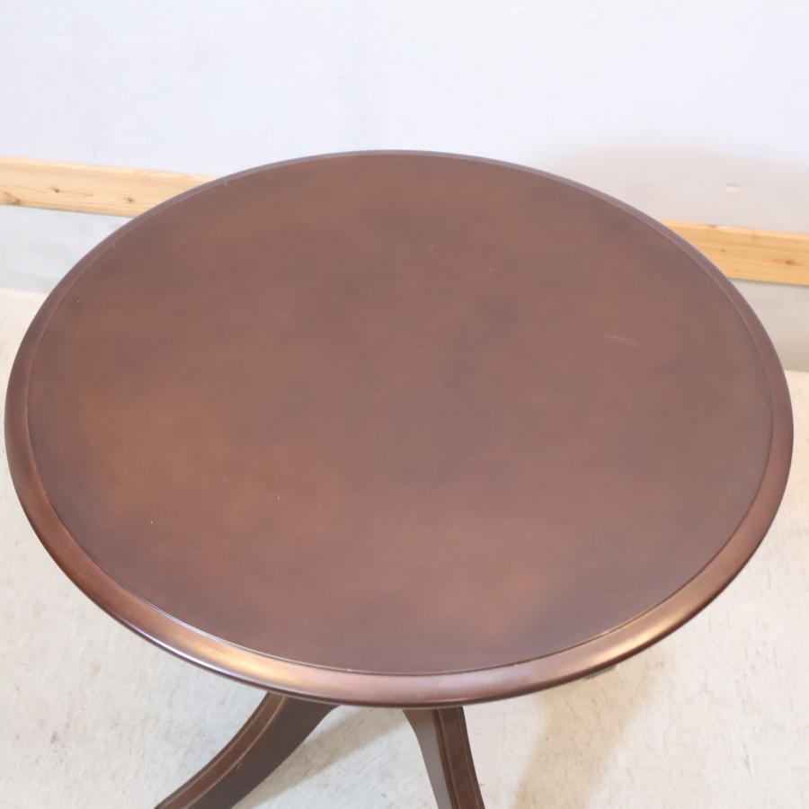 AKIMOKU 秋田木工 ラウンドテーブル ナラ材 丸 ダイニングテーブル