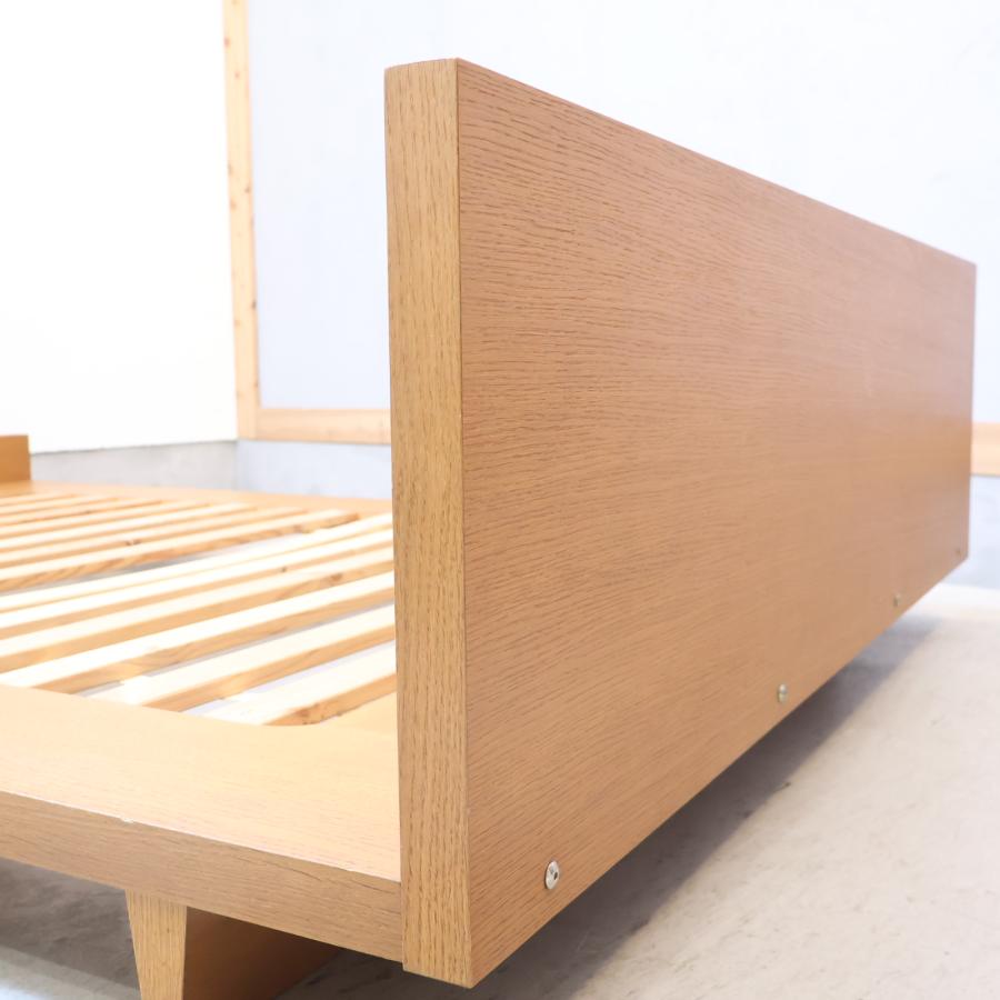 unico ウニコ CORSO コルソ ダブルベッドフレーム オーク材 ロータイプ