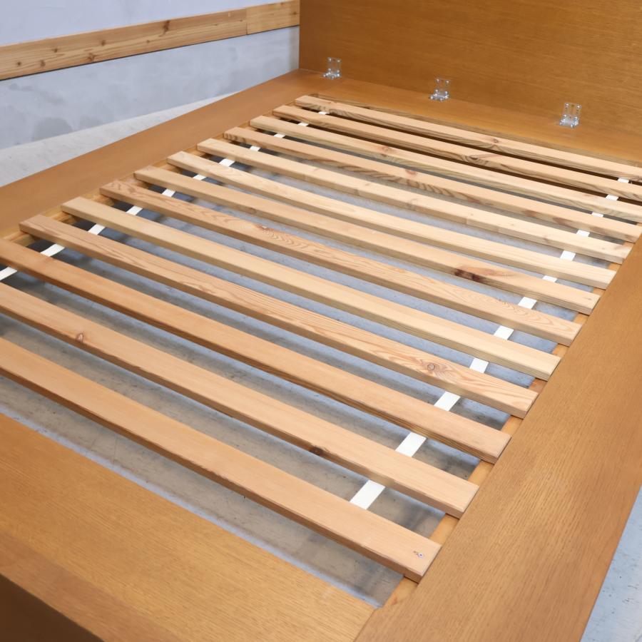 unico ウニコ CORSO コルソ ダブルベッドフレーム オーク材 ロータイプ