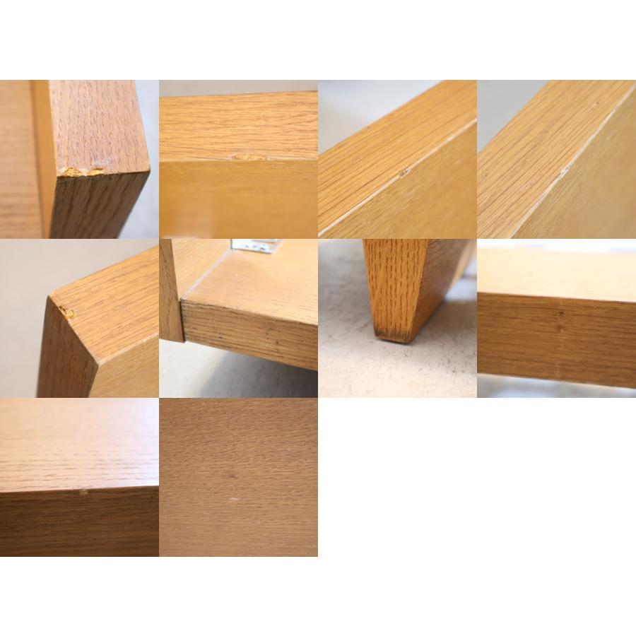 unico ウニコ CORSO コルソ ダブルベッドフレーム オーク材 ロータイプ