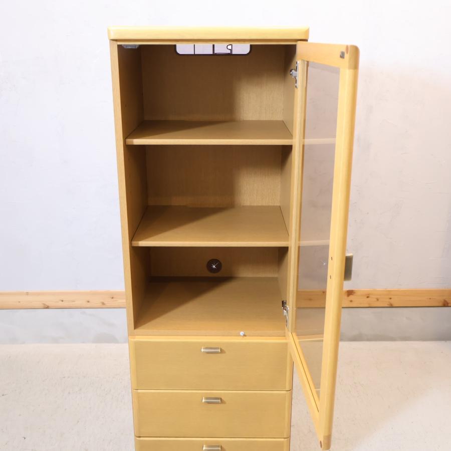 HAMAMOTO 浜本工芸 3500AVタワーB 楢材 タワー型 AVキャビネット AV