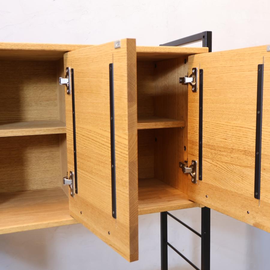 MOMO natural モモナチュラル UNIT CUPBORAD オーク材 食器棚 キッチン