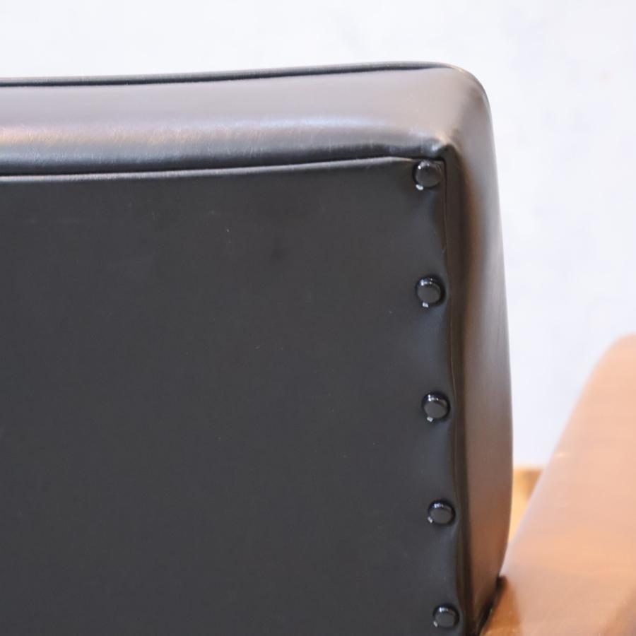 Karimoku60 カリモク60 ブラック 2シーター Kチェア 2人掛けソファ