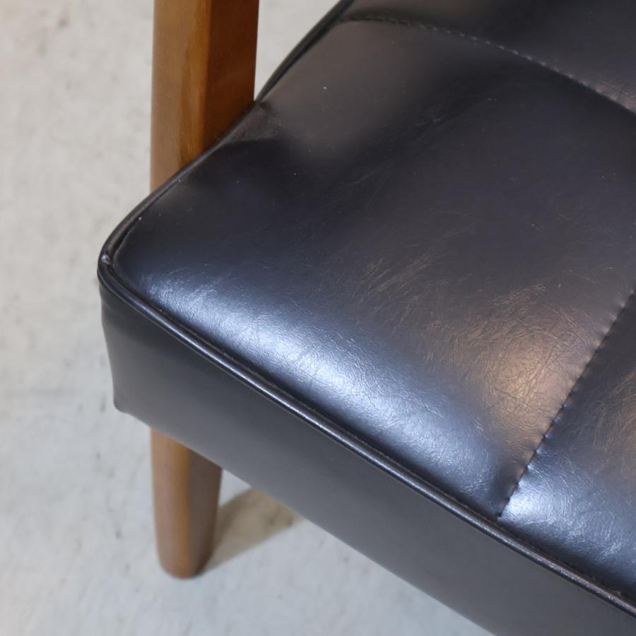 Karimoku60 カリモク60 ブラック 2シーター Kチェア 2人掛けソファ