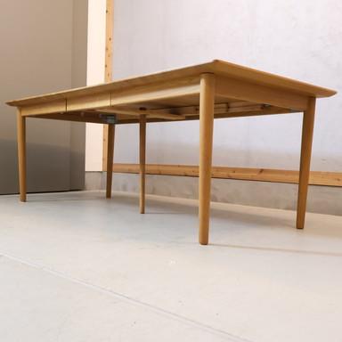ハンス.J.ウェグナー オーク材 伸長式テーブル デンマーク 4人用 北欧 机 Hans.J.Wegner ハンス.J.ウェグナー オーク材 伸長式テーブル