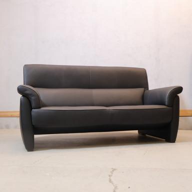展示品 karimoku カリモク家具 Chitano チターノ Z181 本革 2人掛け