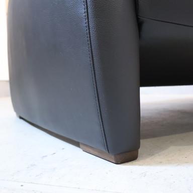 展示品 karimoku カリモク家具 Chitano チターノ Z181 本革 2人掛け