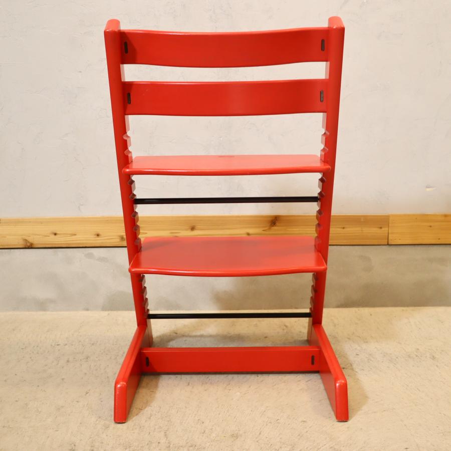STOKKE ストッケ TrippTrapp トリップトラップ レッド キッズチェアー