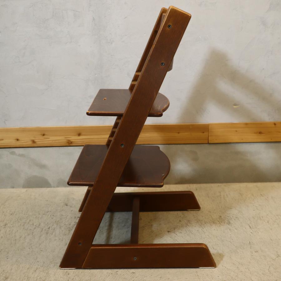 STOKKE　キッズチェア　ブラウン STOKKE ストッケ TrippTrapp トリップトラップ ブラウン キッズチェア