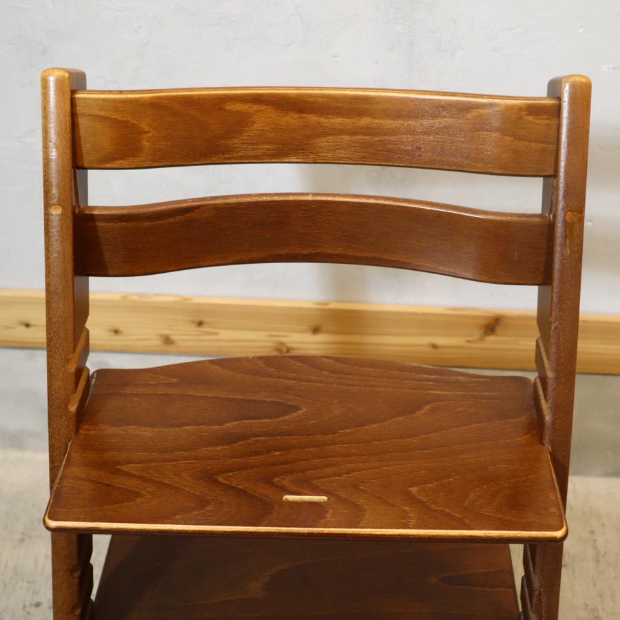 STOKKE ストッケ TrippTrapp トリップトラップ ブラウン キッズチェア