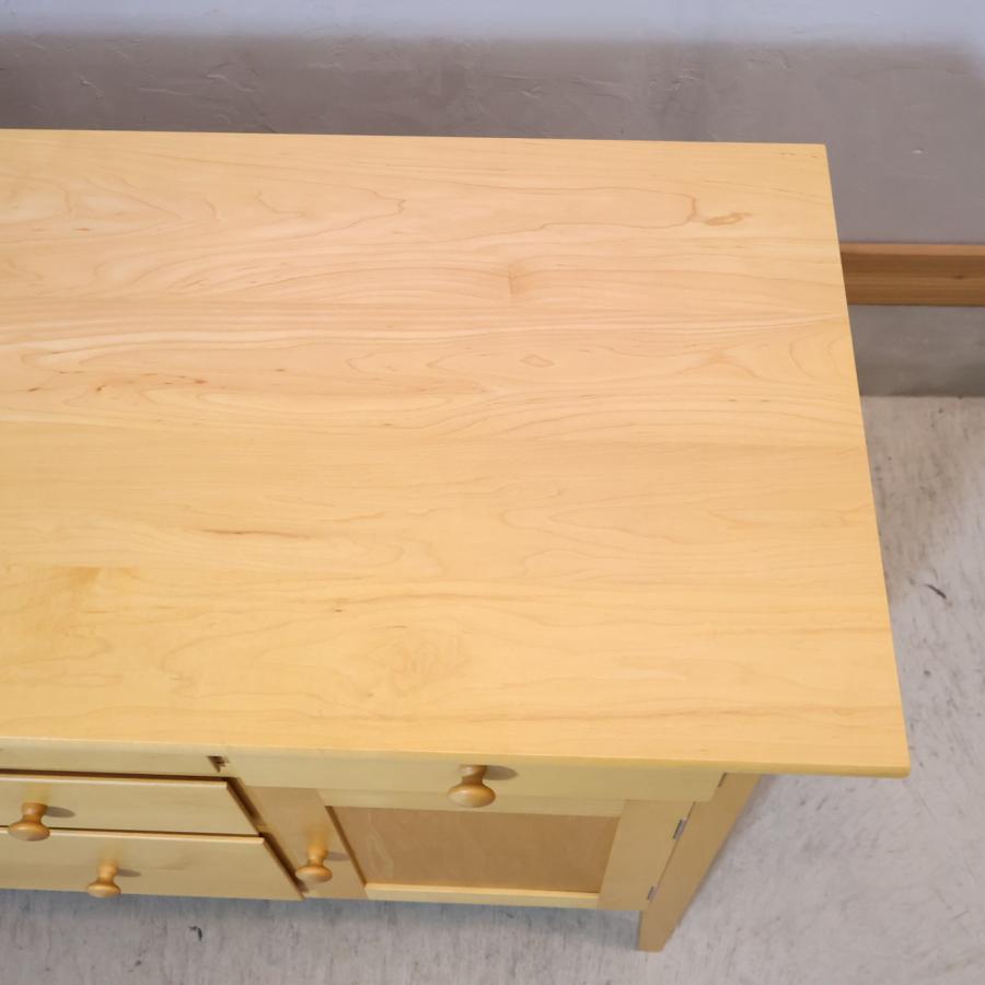 タイムレスコンフォート メープル無垢 サイドボード キャビネット リビングボード TIMELESS COMFORT タイムレスコンフォート メープル無垢材