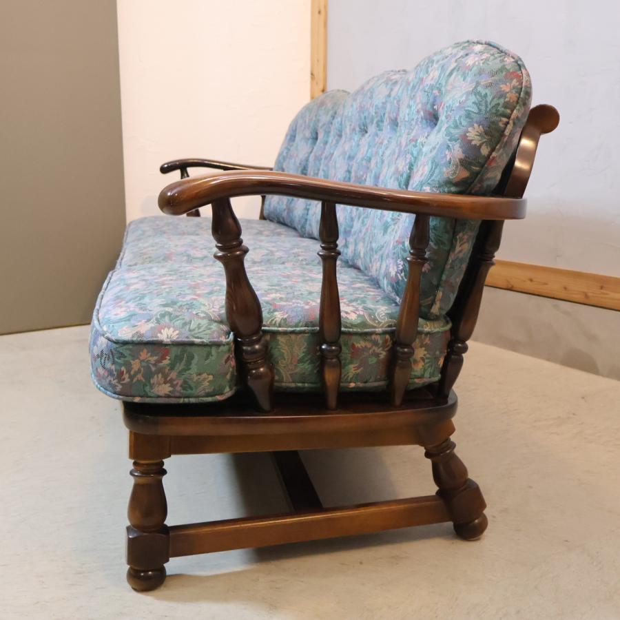 Karimoku カリモク COLONIAL コロニアル 3人掛椅子 WC67 COLONIAL（カリモク家具） Karimoku カリモク COLONIAL コロニアル 3人