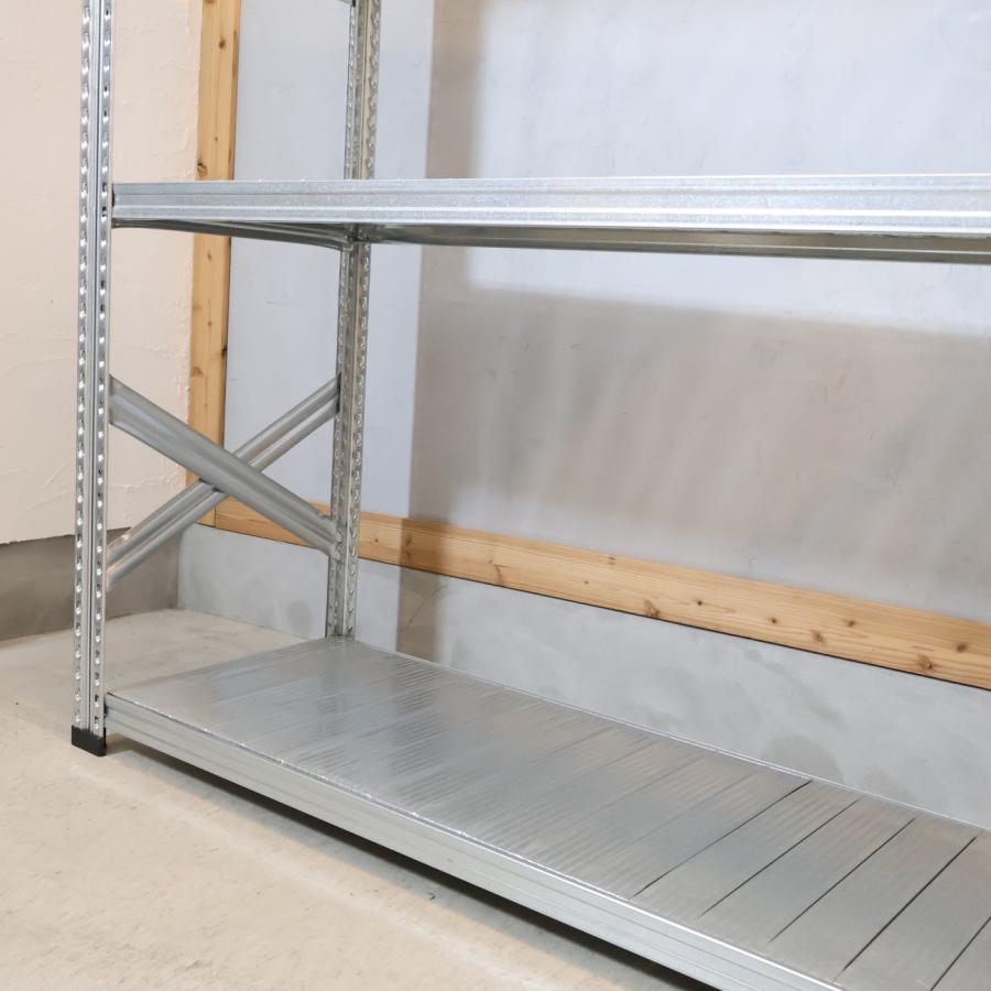 METALSISTEM（メタルシステム） 4段ワイドシェルフ インダストリアル