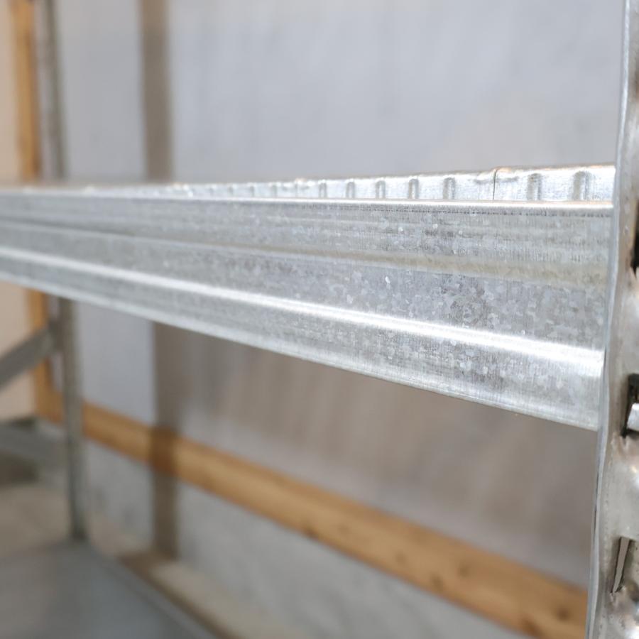 METALSISTEM（メタルシステム） 4段ワイドシェルフ インダストリアル