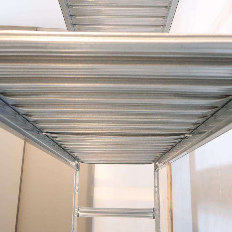 METALSISTEM（メタルシステム） 4段ワイドシェルフ インダストリアル