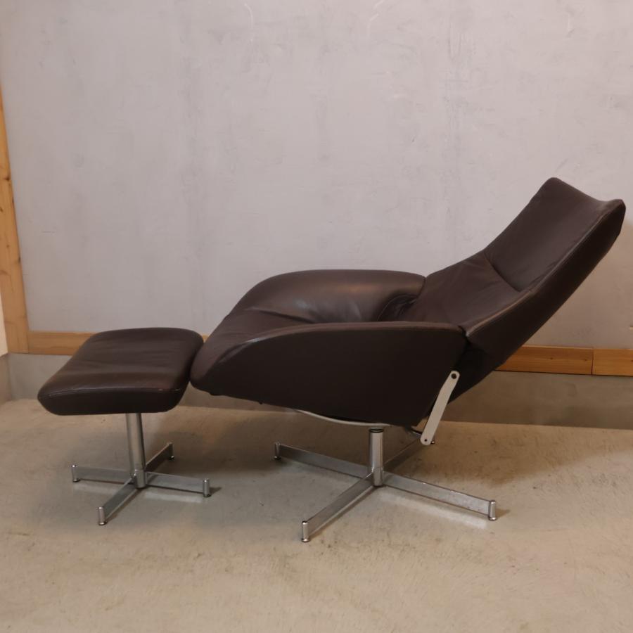 フランスベッド KEBE ケべ Francebed 本革 リクライニングチェア