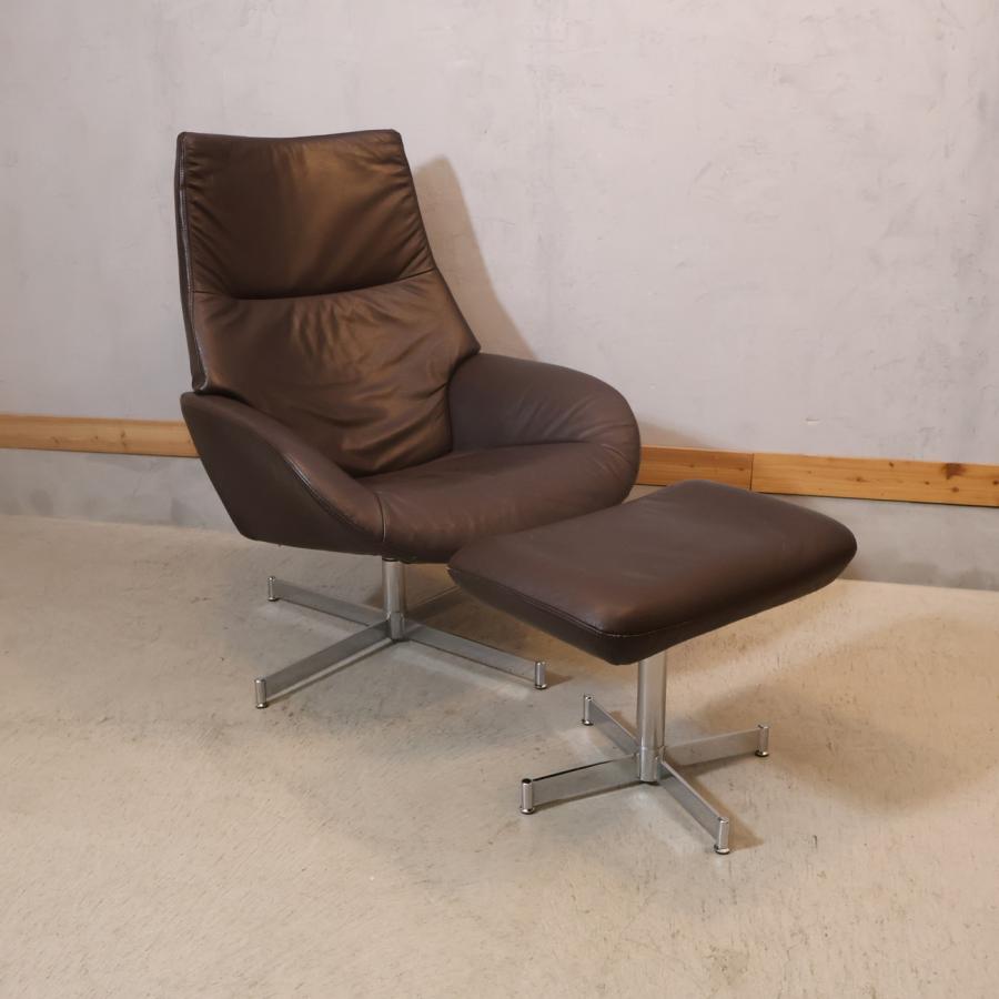 フランスベッド KEBE ケべ Francebed 本革 リクライニングチェア