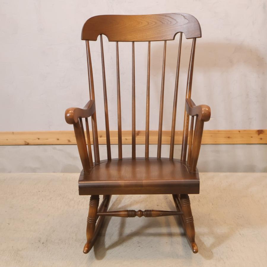 飛騨産業 キツツキマーク ロッキングチェア 揺り椅子 天然木 国産 北欧