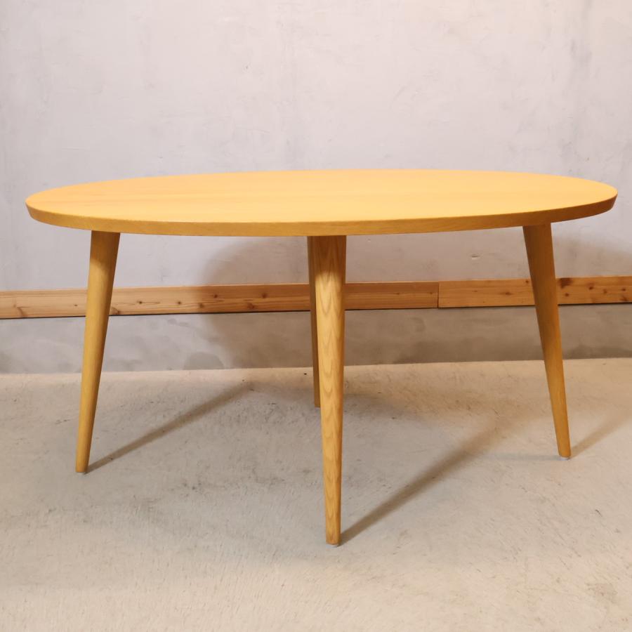 展示品　飛騨　柏木工　オーク材　無垢材　ダイニングテーブル　北欧　モダン 柏木工 KASHIWA オーク材 ダイニングテーブル ナチュラル 北欧スタイル