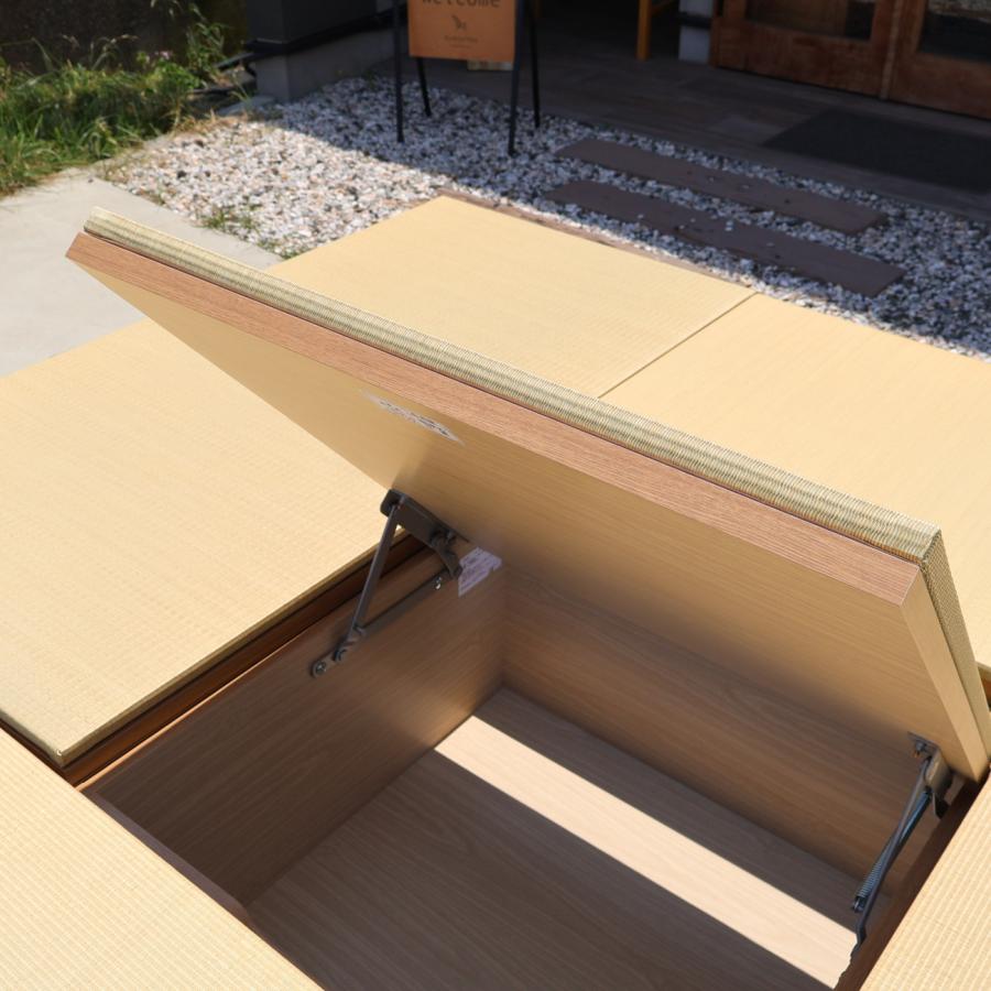和風収納・床の間⚠️5000円（発送料金3400円） 楽天市場】ユニット畳 2畳セット 高さ33 45cm イ草 ヘリ付き へりつき