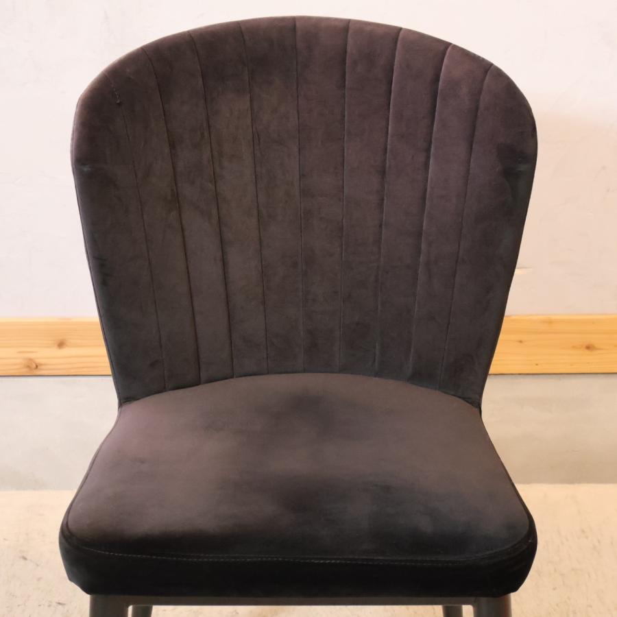 NOCE ノーチェ SDR3100 ダイニングチェア 2脚セット 高級感 ベロア